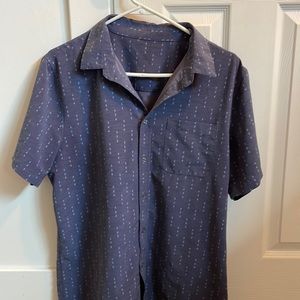 Vuori Mens Short Sleeve Bridge Button Down